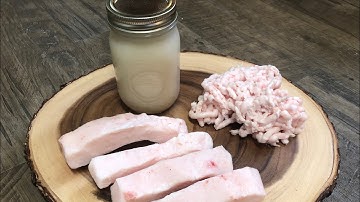 Rendering Lard in the Crockpot