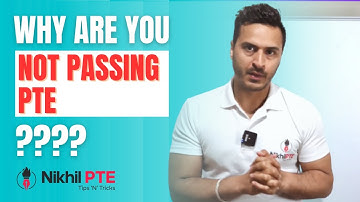WHY ARE YOU NOT PASSING PTE??? || PTE BY NIKHIL #nikhilpte #ptebynikhil #pteacademic
