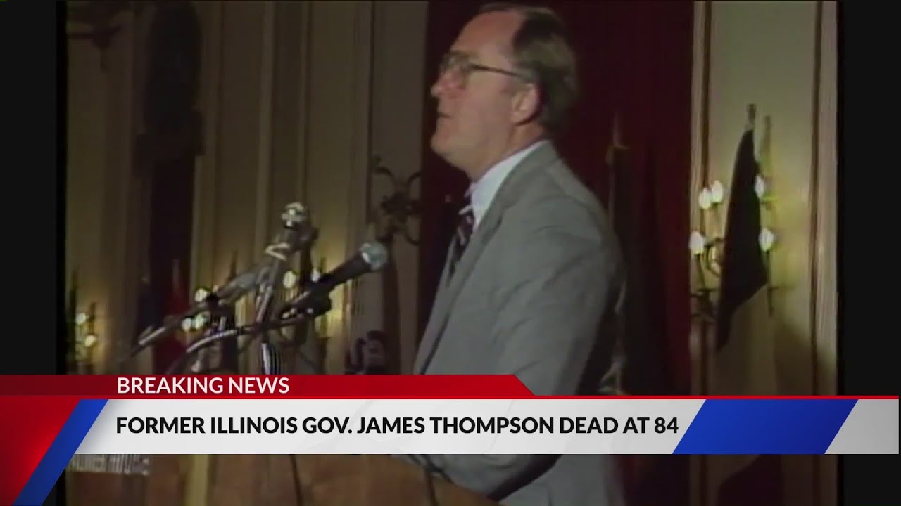 Former Gov. James Thompson dead at 84 YouTube