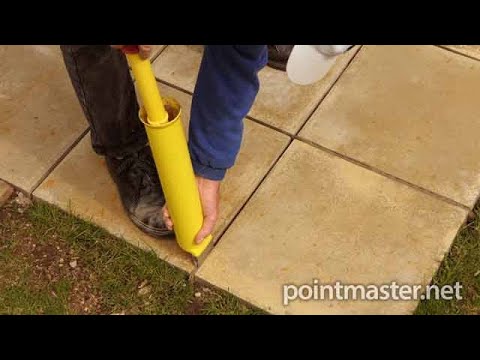 Pointing Patio Paving Slabs Fast Accurate With Pointmaster - Diy Grouting Patio Slabs Pointing Patio Paving Slabs Fast Accurate With Pointmaster - Diy Grouting Patio Slabs