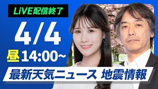 ウェザーニュースの配信のサムネイル画像