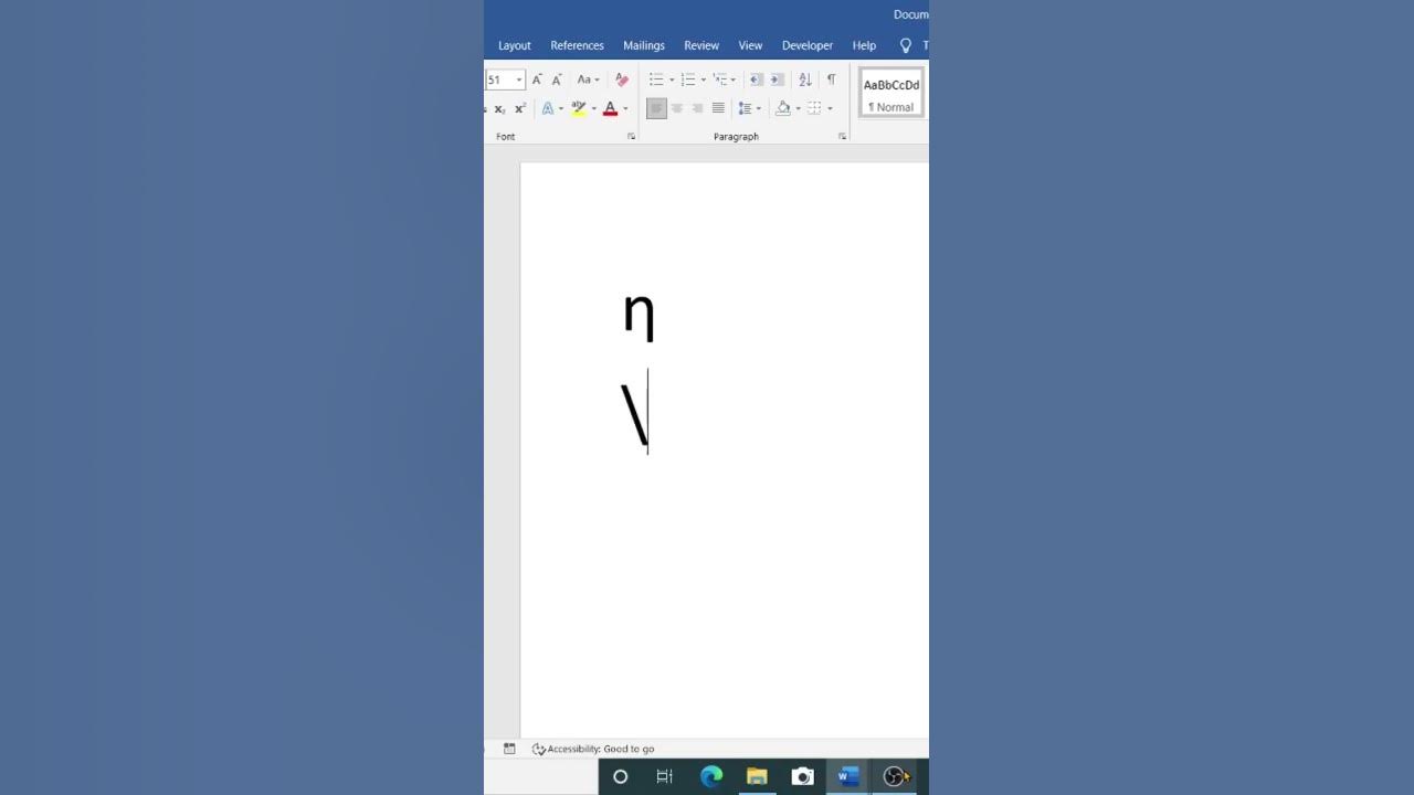 How to make eta symbol in microsoft word shorts youtube