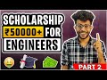 Scholarships for Engineering Student | Pay Your Own Fees | Benefits upto 1 Lakh 🤑🔥  | Part 2   #LMT