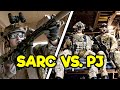 NAVY SARCS VS. AIR FORCE PJS