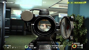 Payday 2 - Bank Heist: Cash Overkill Difficulty PC HD Gameplay