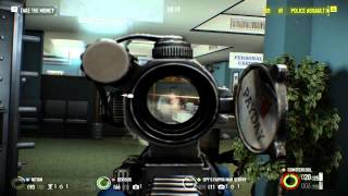 Payday 2 - Bank Heist: Cash Overkill Difficulty PC HD Gameplay