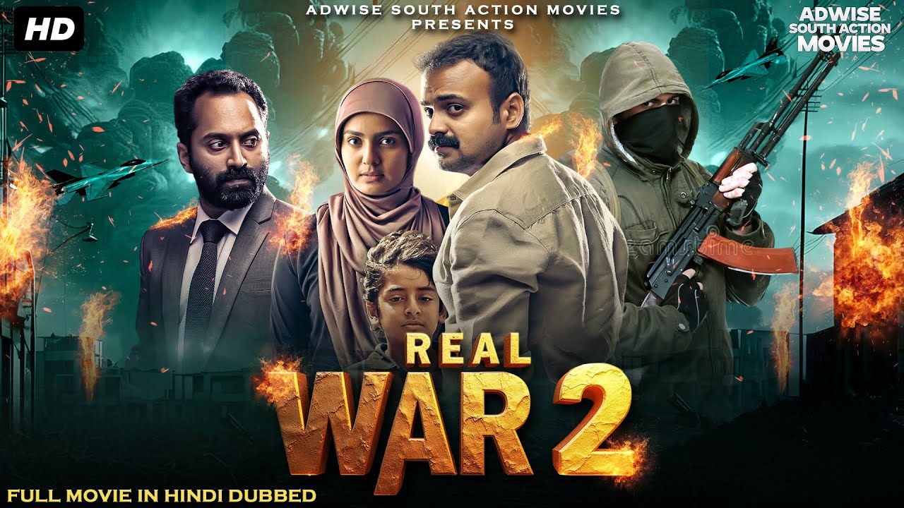 ''Real War 2'' New Release Superhit South Movie | New south Action Movie | Hindi Dubbed Movie