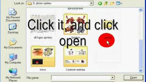 How To Upload and Send Sprites and Pictures