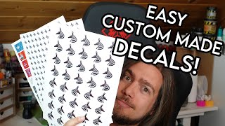 How to Make Custom Made Decals for Your Miniatures