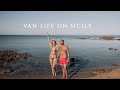 VAN LIFE WILD CAMP on our Private Beach! VAN LIFE ITALY