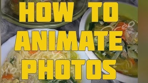 #VIDEO #TUTORIAL : How to create amazing moving photos using #Pixaloop . #Animate any photo u want.