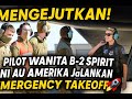 Mengejutkan! Pilot Wanita B-2 Spirit TNI AU Amerika Jalankan Emergency Takeoff #Senjata