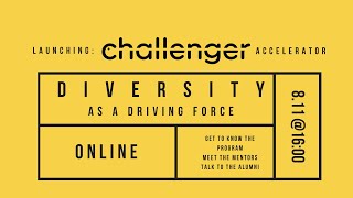 Challenger Diversity Acceleration program: Why to apply?