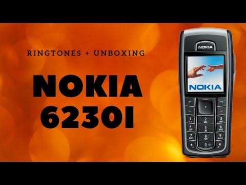 Nokia 6230i - Ringtones | Unboxing