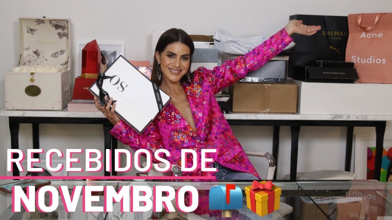 RECEBIDOS DE NOVEMBRO!