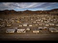 Exploring the secret ghost town of Eagle Mountain in a Paramotor