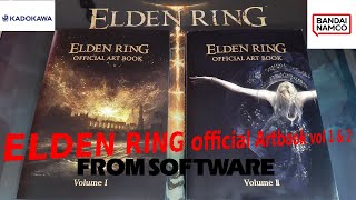 ELDEN RING OFFICIAL ART BOOK Volume I & II (エルデンリング.アートブック Volume I & II). Total : 816 pages.