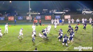 Kansas kicking recruit Tyson Villalpando making a big time tackle