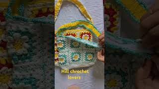chrochet bag design /chrochet cross bag/chrochet tote bag🥰#chrochet #knittig #chrochetdesign #yarn