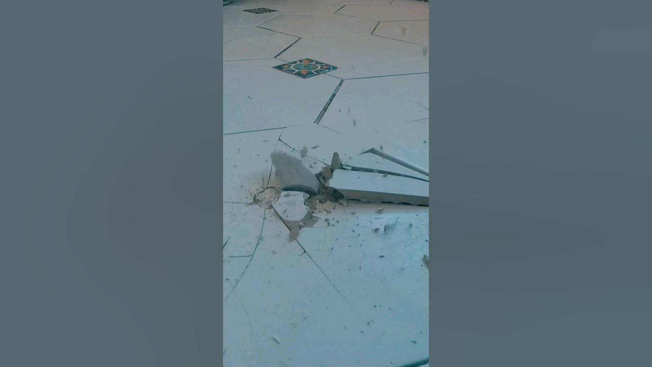 Who stepped on my tile!?? How to Fix tile diytips diy contractor 