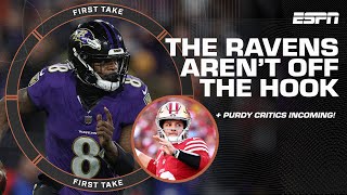 Stephen A. isn't letting the Ravens OFF THE HOOK! + Shannon SEES Purdy CRITICS coming! | First Take