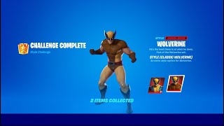 Fortnite - Chapter 2 - Season 4 - Ep23 - Unlocking Wolverine Skin \& Wolverine Awakening Challenge