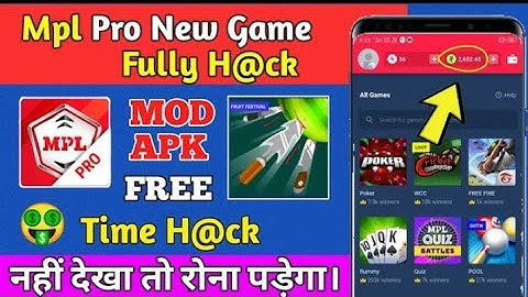 Mpl Pro New Hack Trick | Mpl Pro Latest Mod Apk | Mpl Pro Auto Win Mod | Mpl Auto Win Trick 2020