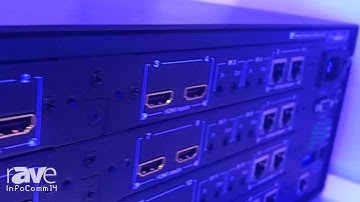 InfoComm 2014: Key Digital Shows 16x16 HDMI HDBaseT Matrix Switcher KD-HD16X16 Pro