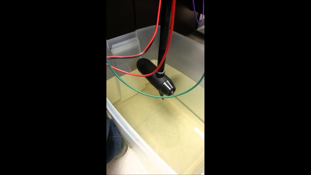 Sevylor trolling motor test with arduino and YouTube