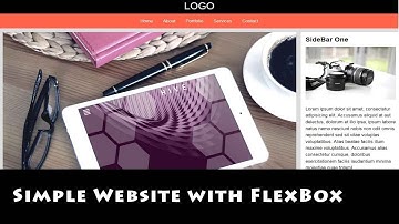 Simple Website Layout with Flexbox - Last Part | Tutorial for Beginners