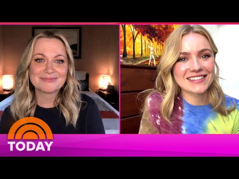 Amy Poehler And Hadley Robinson Talk About 'Moxie' | TODAY