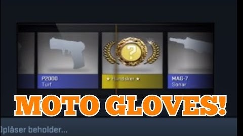 CS GO MOTO GLOVES Eclipse !!First case!!