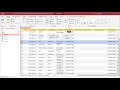 How to Change Row Height in Datasheet View in MS Access - Office 365