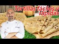 Tortillas para burritos - Más fácil imposible