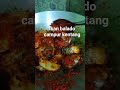 ikan balado campur kntang
