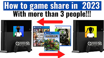 Kolik účtů lze ve hře PS4 sdílet?