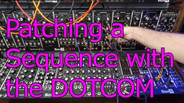 Modular Synth 5u making a patch for Moon Modular 569 sequencer