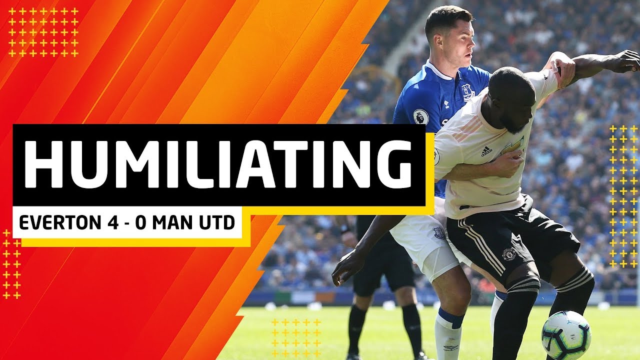 Humiliated. | Everton 4-0 Manchester United