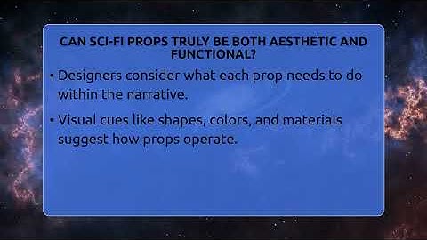 Can Sci-fi Props Truly Be Both Aesthetic And Functional? - The SciFi Reel