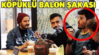 İNSANLARIN SURATINA BALON ÜFLEME ŞAKASI !!