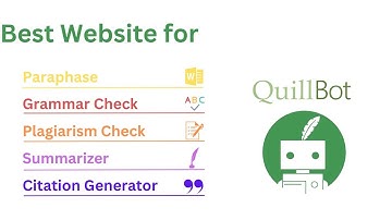Best Website [Quillbot] for Paraphrase and Grammar Check