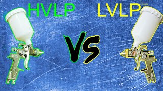 Краскопульты системы HVLP и LVLP. Сравнение и расход воздуха, а есть ли разница?