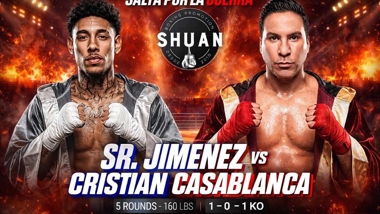 CRISTIAN CASA BLANCA VS SR. JIMENEZ - PELEA 2026