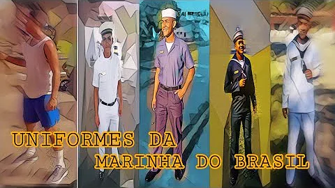 O que tá escrito no distintivo da Marinha do Brasil?