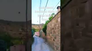 Pachia Rachi Tranditional Village In Aegina Island Of Greece