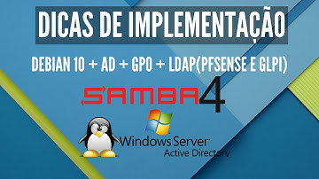 AJUSTES IMPORTANTES PARA O SAMBA4 NO DEBIAN 10 - NA PRATICA