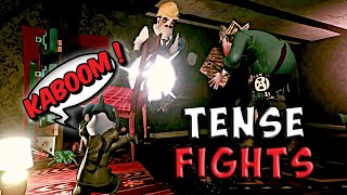 Totally CRAZY Fights as Brave vs Scary Neighbor! 😤 @TGW