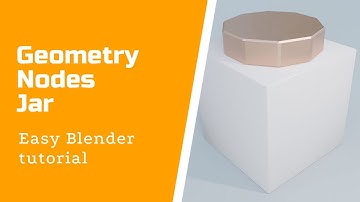 Blender 2.93 GEOMETRY NODES - Jar
