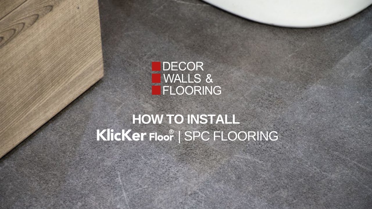 Installation of KlicKer Floor | Decor Walls & Flooring - YouTube