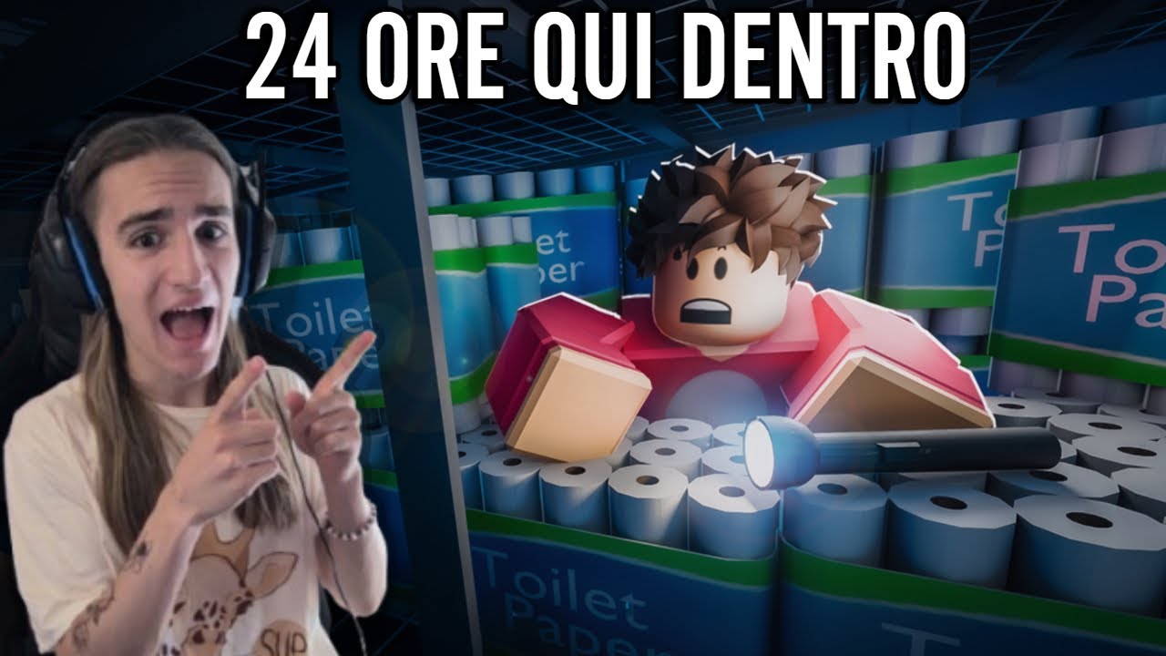 SOPRAVVIVO 24 ORE IN UN NEGOZIO - ROBLOX